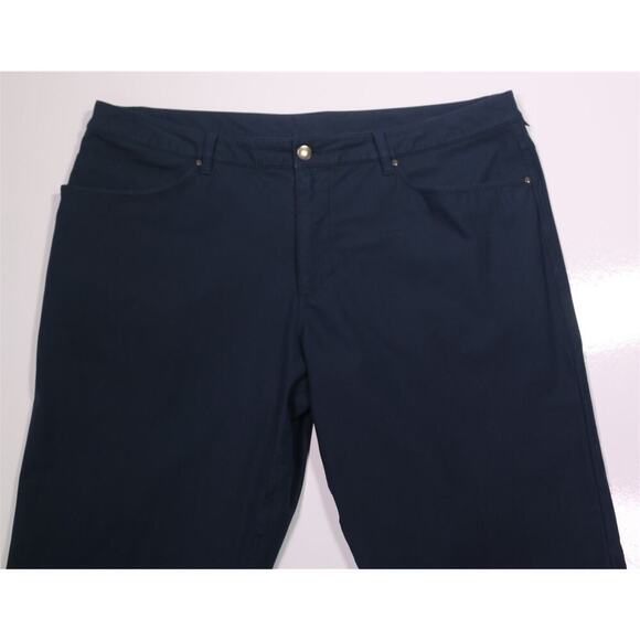 Lululemon Men's ABC Navy Blue Warpstreme Regular Fit Pants 39x31 - Picture 1 of 7